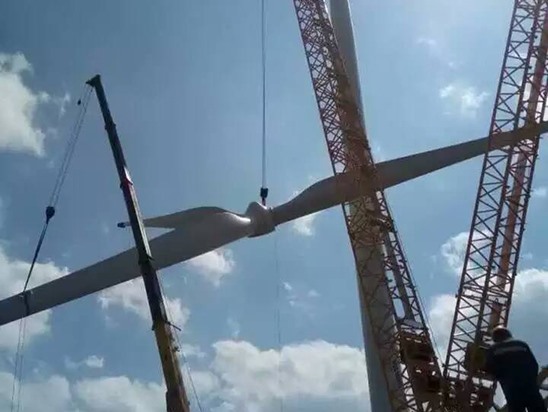 德劲液压扳手在某新风电场试用成功